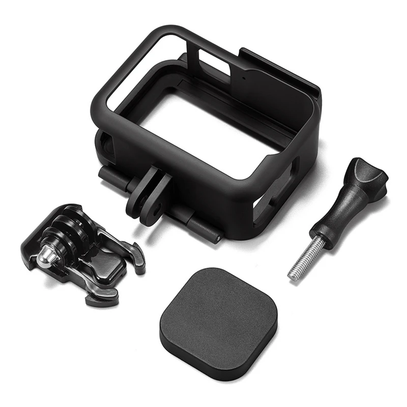 Accessori Per Action Cam Custodia Protettiva Per Bordi Standard Nera Per Go Pro Hero 11 10 9 Frame Shell Go Pro 11