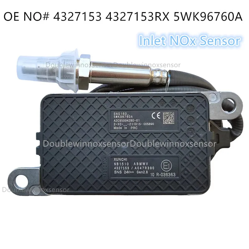 4327153 5WK96760A 5WK9 6760A датчик кислорода азота для CUMMINS двигателя, запасные части для грузовика