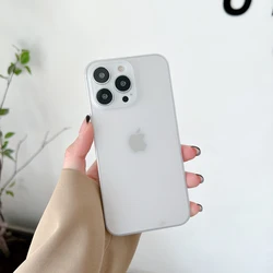 Vibrant Liquid Silicone Matte Phone Case - Ultra Thin Soft TPU Cover, 8 Color Options for iPhone 12 Mini (Clear)