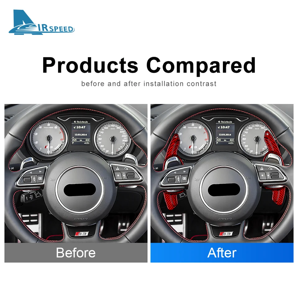 Shasha Extensions De Palettes De Changement De Vitesse En