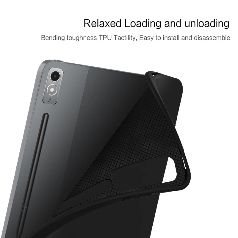 Estojo Macio para Lenovo Tablet Tpu Shell Tampa Traseira Tab P12 127 em 2023 Xiaoxin Pad Pro 127 em - Imagem 2