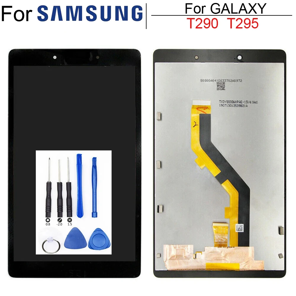 Display Lcd e Touch Screen Digitizer Assembly 8.0 Apto para Samsung Galaxy Tab a 8.02023 Sm-t290 Sm-t295 T290 T295