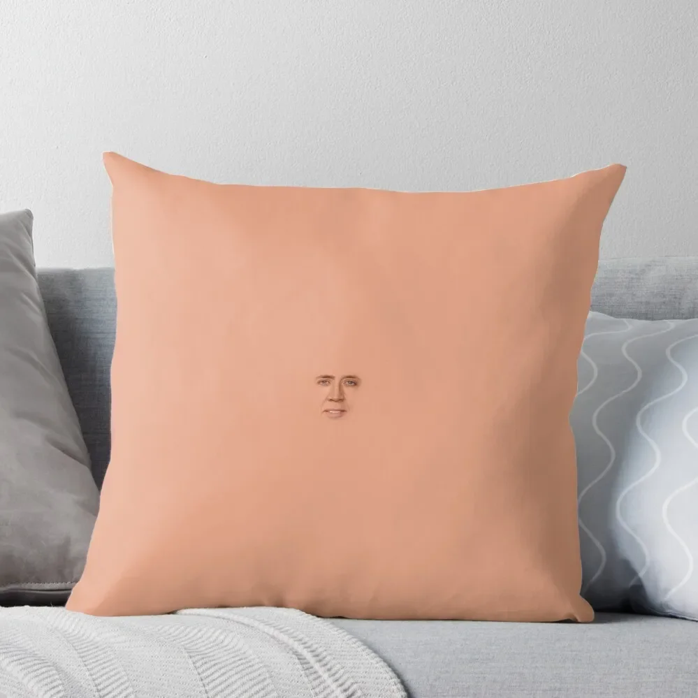 

Nicolas Cage Face Throw Pillow Custom Cushion Pillow Cover