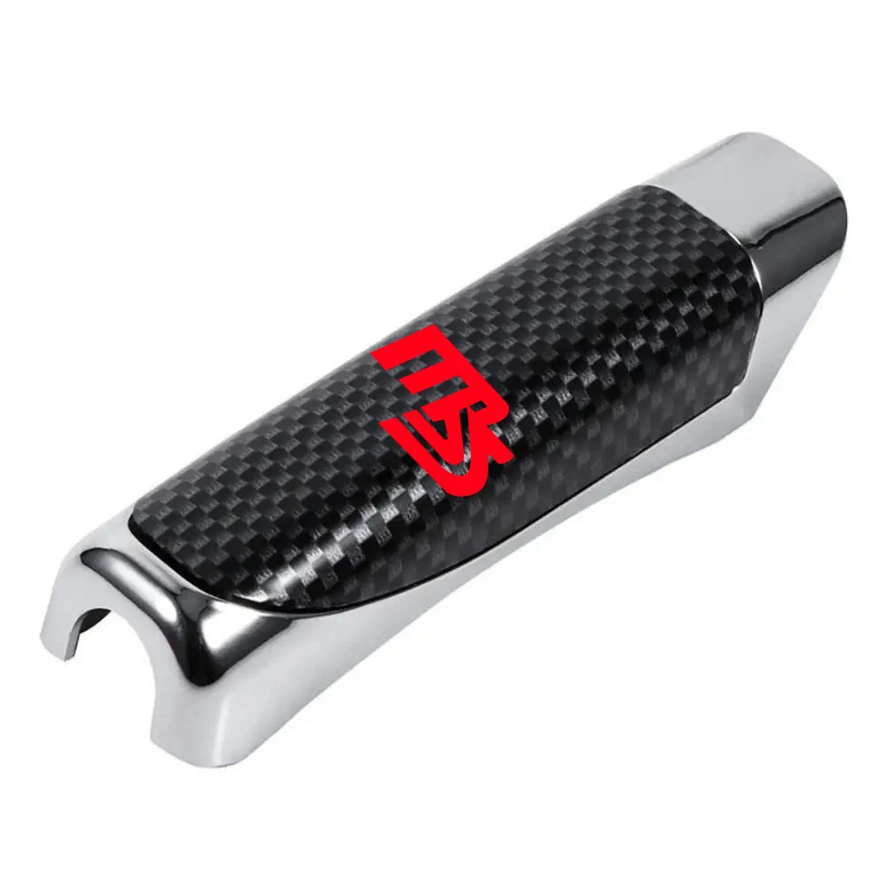Car Carbon Fiber Handbrake Grips Protection Anti-slip Cover Car Accessories for Mazda MS 3 6 Axela Demio CX3 CX5 Accessories
