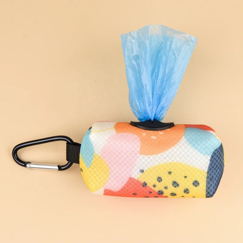 Pet Poop Bag Holder Dispenser Outdoor garbage bag storage bag Handheld garbage for mountain climbing and camping