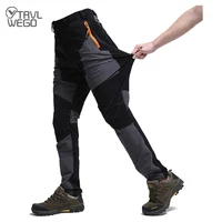TRVLWEGO Summer Men Pants Hiking Camping Climbing Fishing Outdoor Trekking Tech Quick Dry Waterproof Trousers Mountain Travel 2
