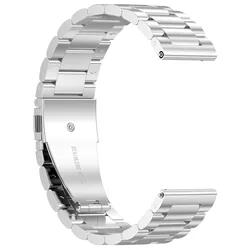 Silicone Watch Strap in Multiple Sizes - Versatile Replacement Bands for Sports and Everyday Wear (Silver)