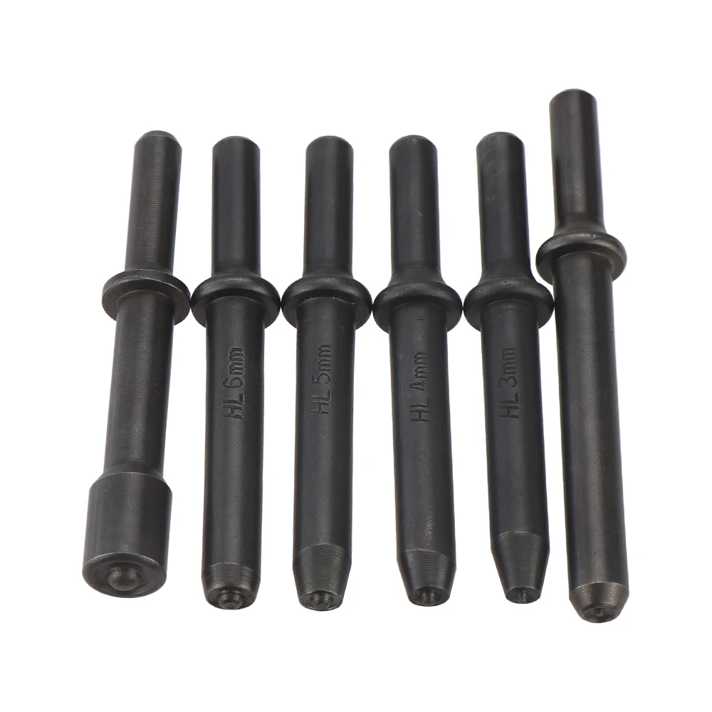 HIFESON Air Hammer Rivet Heads Pneumatic Hammer Chisels Rivet Gun Accessories Riveting Tools For Semi-hollow Rivets Solid Rivets 2