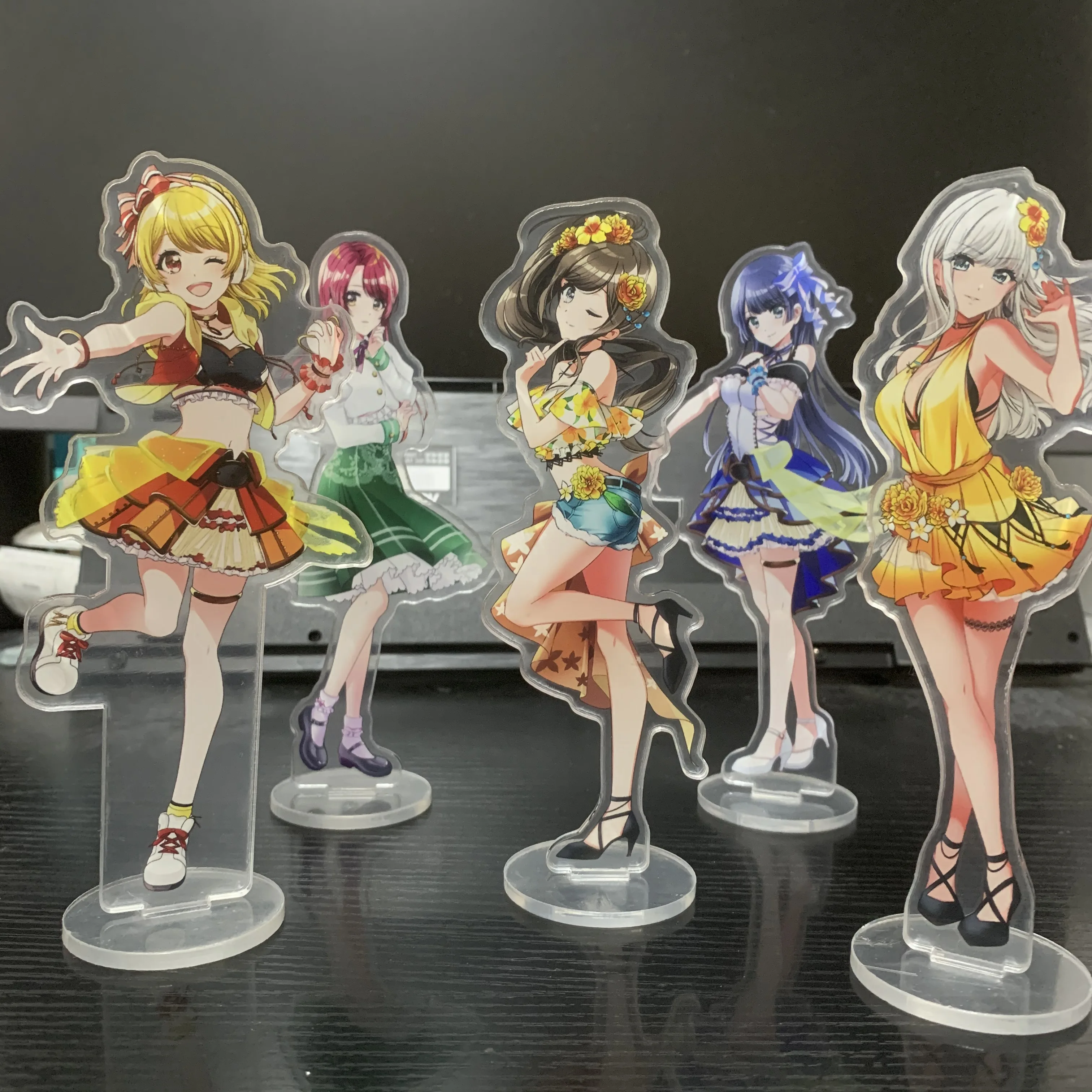 D4DJ First Mix Happy Around! Figures Aimoto Rinku Acrylic Stands