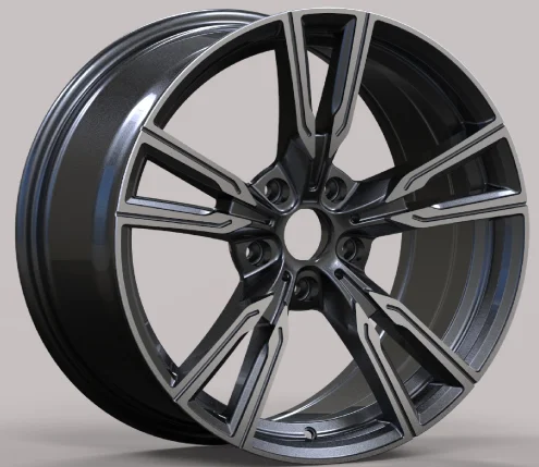 

Aftermarket Gunmetal Forged 18 Inch 8J Car Alloy Wheel 5 Holes 5*112/120 PCD 30 35 ET In Stock