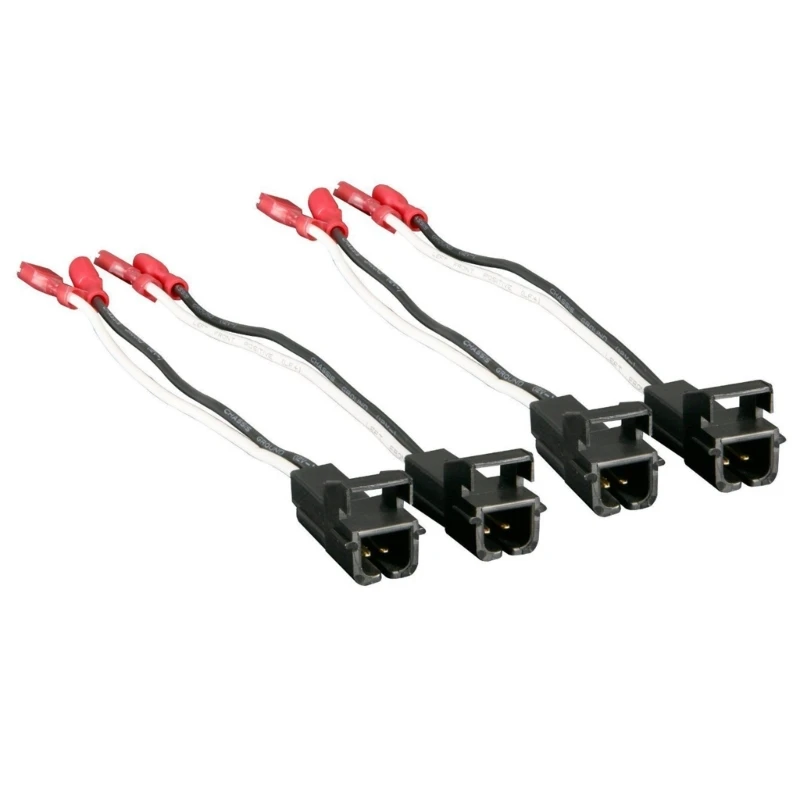 4 Pack Car Speaker Harness Adapter Connector Replacement for GM Motors Buick Cadillac Chevy Chevrolet Front Rear Door 72-4568
