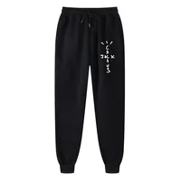 New Hot-selling Fleece Trousers  Jack Cactus Letter Printing Men Ladies Men's Jogging Pants Hip-hop Street Pants 1