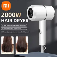 Xiaomi 2000W Hair Dryer Negative Lonic Blow No Harm To Hair High-speed Electric Turbine Airflow Constant Temperature Hair Care 1
