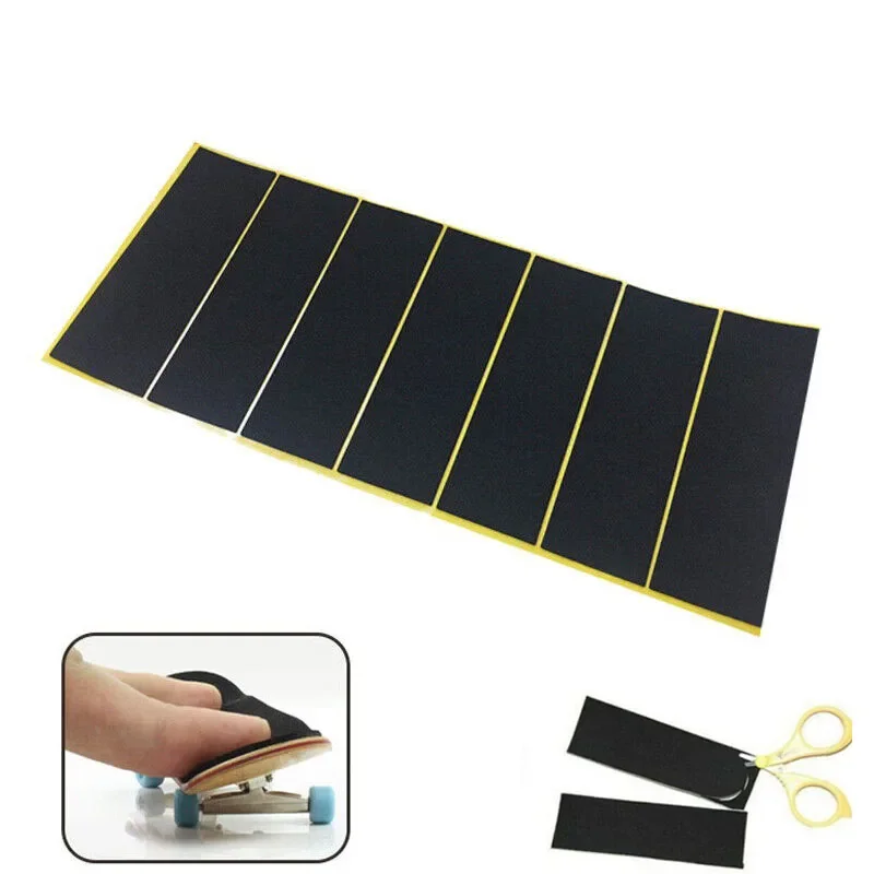 6PcsFingerboardFoamGripTapeProQualityBlackFingerboardDeck