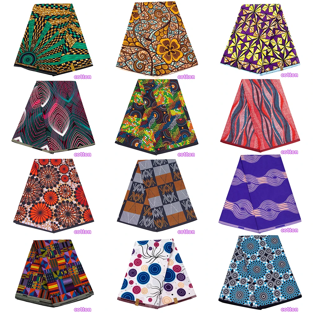 Tessuto africano di moda 100% cotone tessuto di al... - Grandado Tessuto africano di moda 100% cotone tessuto di al... - Grandado