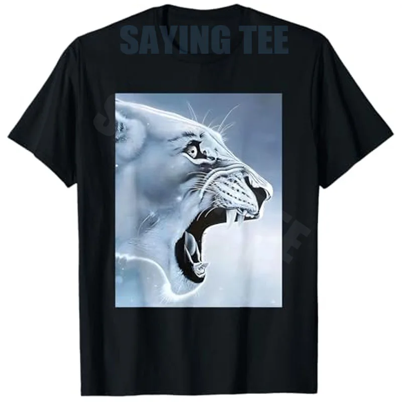 Lustiges Löwen-Affen-Meme Brainrot Rage Bait Affen-T-Shirt Y2k Ästhetische Kleidung für Männer Mode Streetwear Personalisiertes T-Shirt Geschenk