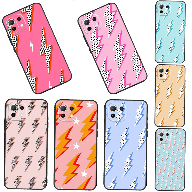 Custodia Lightning Bolt Per Poco X3 X4 Pro F4 Gt M3 M4 F3 Cover Per Xiaomi 12S Ultra 12 11T Pro Mi 11 Lite