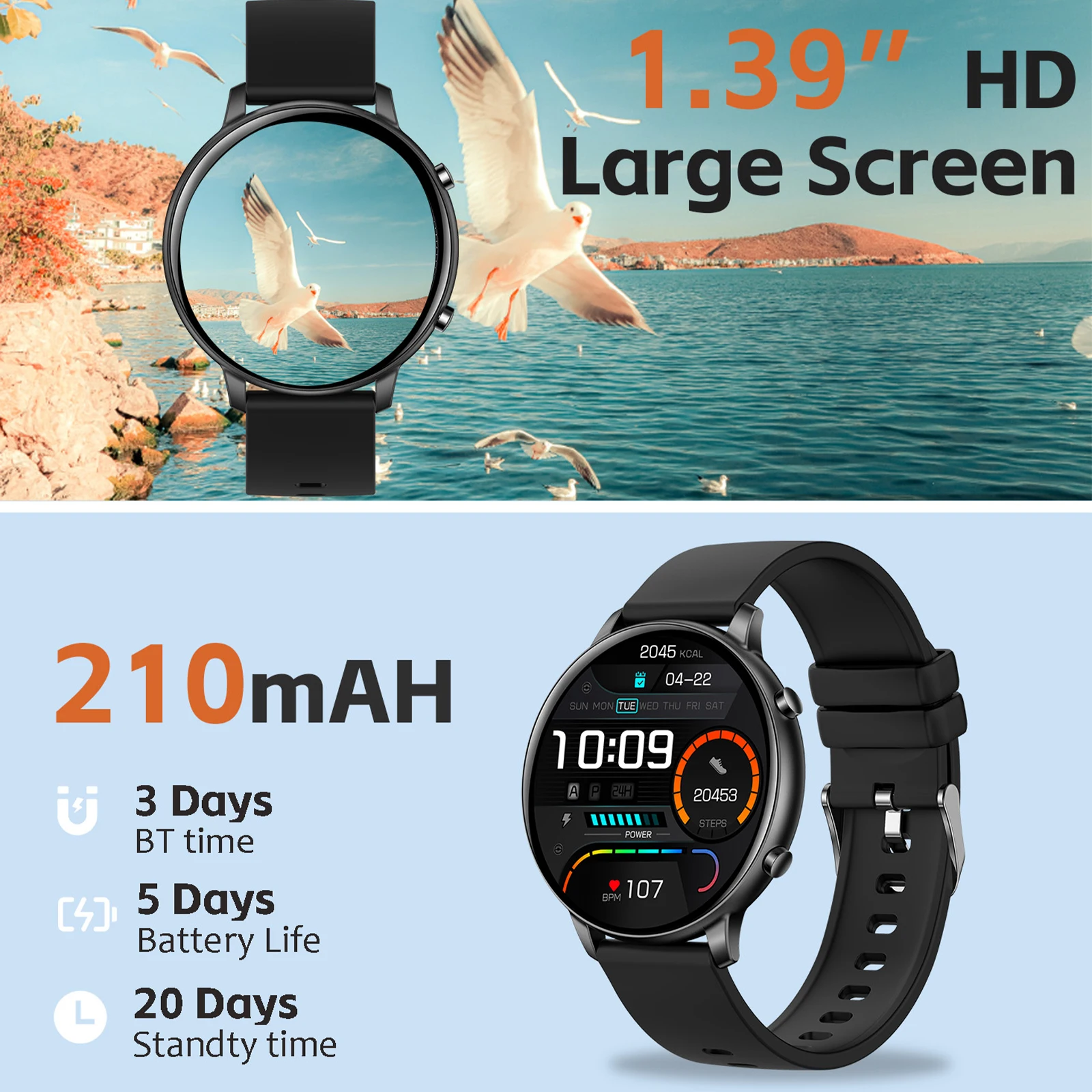 49 Migliore Smartwatch Uomo Nel 2022 In Base A 804 Recensioni - Foto 7