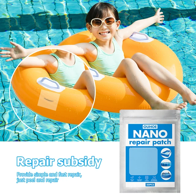 10/20/30 Db Úszás Úszó Javítás Felfújható Játék Tiszta Javító Szalag Úszógyűrűhöz A Levegőhez Kültéri Medence Kiegészítők - Image 4
