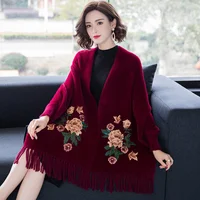 Winter Cashmere Women Scarf Female Luxury Brand Scarves Lady Tassel Bandana Women Solid Shawl Wraps Foulard Poncho Pashmina