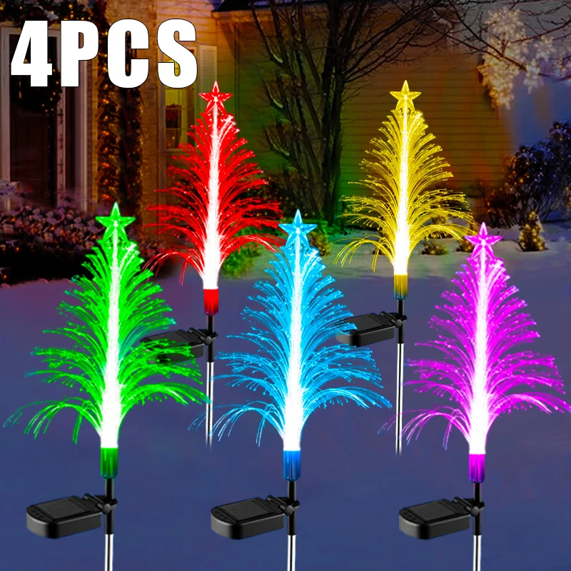 Solar Lights Solar Christmas Pathway Lights LED Outdoor Waterproof Xmas Decor Yard Garden Patio Lawn Stake Lights