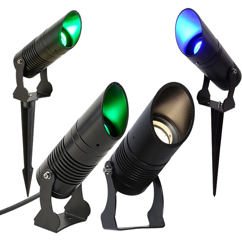 Dimmable Waterproof Landscape led Lawn light 12V 110V220V Landscape Spot Light IP65 outdoor led light 5W 7W 10W 12W garden lamp