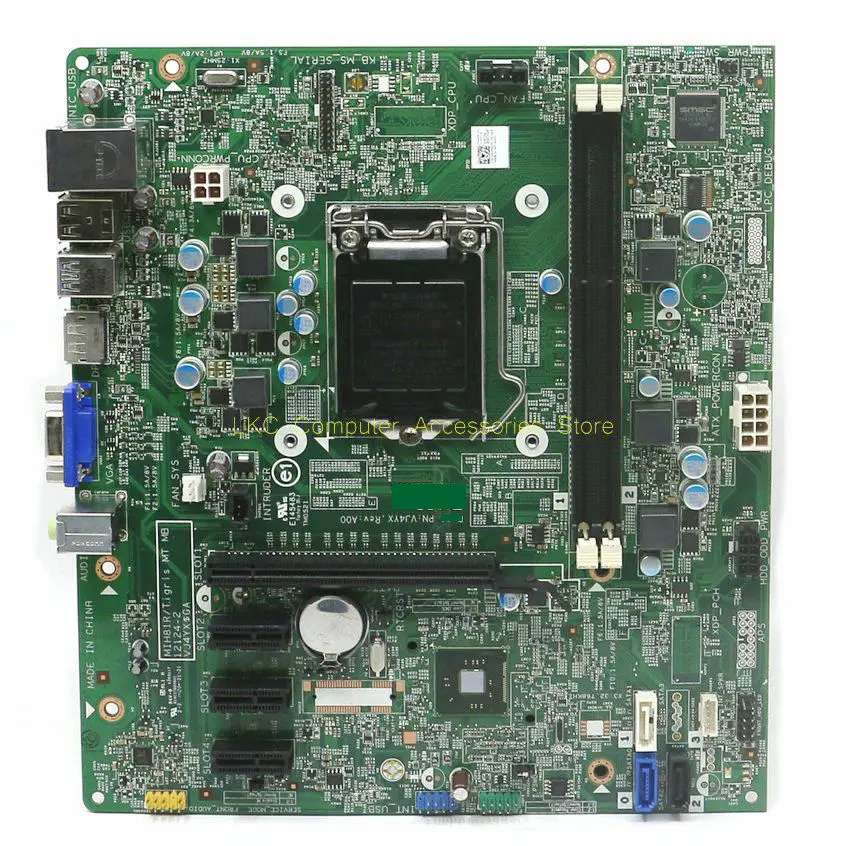 Placa-mãe Original para Dell Mainboard para Dell Optiplex 3020 mt Mih81r 121242 040ddp 40ddp Cn040ddp Lga1150 Ddr3 100 Testado