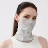 Sun Shading Hiking Scarf Bicycle mask Sun blocking mask Ice Silk Sun Protective Scarf Cycling Face Mask Hiking Scarves 2