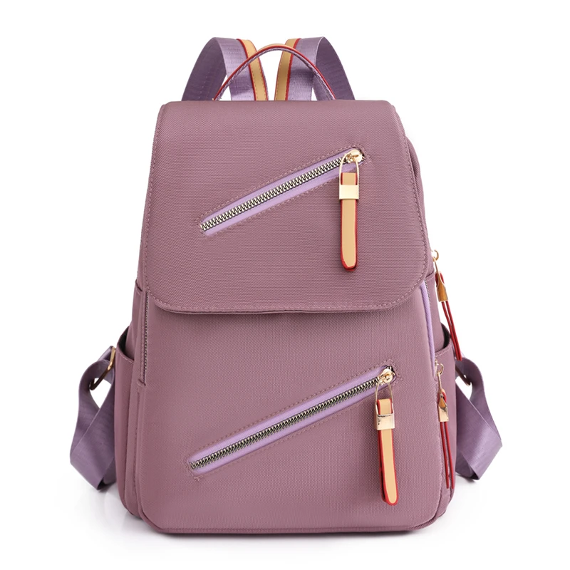 thumbnail image 1 of Mochila de viaje, bolsa de seguridad antirrobo para uso diario, gran capacidad, bolso de hombro para mujer, a prueba de salpicaduras, impermeable, bolso de moda para libros, 1 of 5