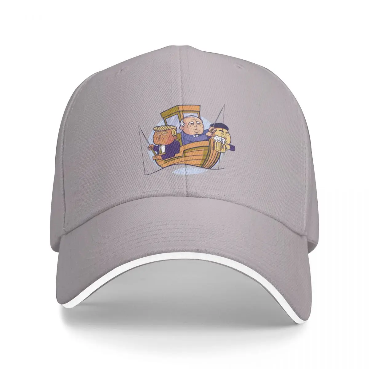 

Fishing Presidents Parody Summer Sun Baseball Cap Breathable Adjustable Male 2022 Outdoor fishing brand Hat