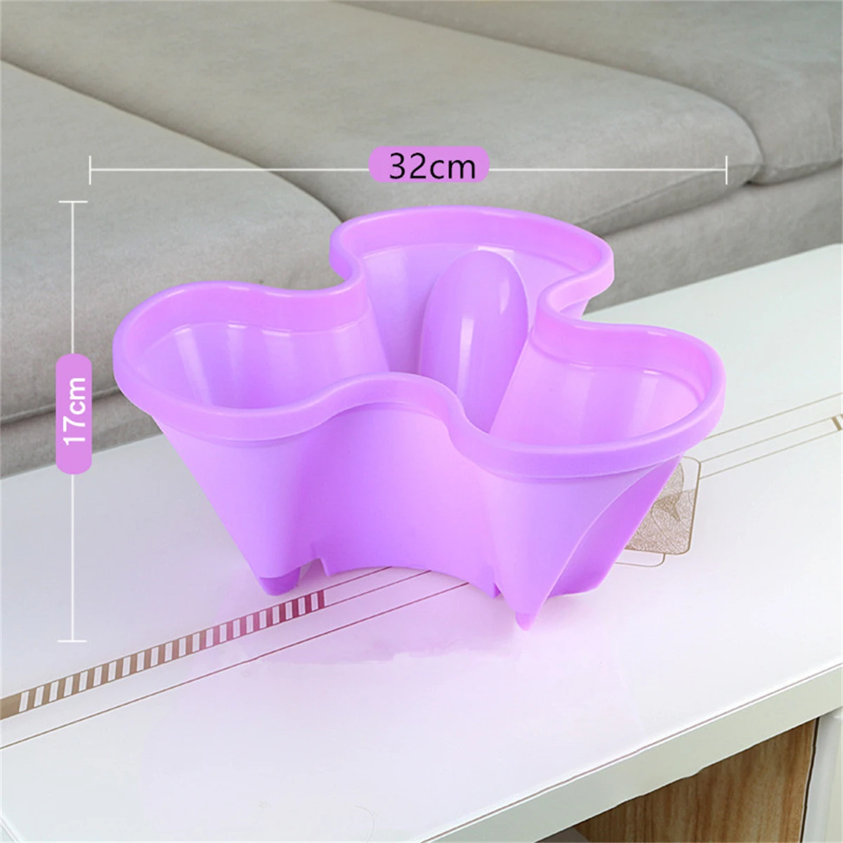 2Pcs 3-Petals Pot#5
