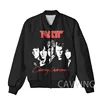 New Fashion Women/Men's 3D Print   Ratt Rock Band  Zipper Bomber Jackets Men Overcoat Mens Coat Zip Up Jackets 5