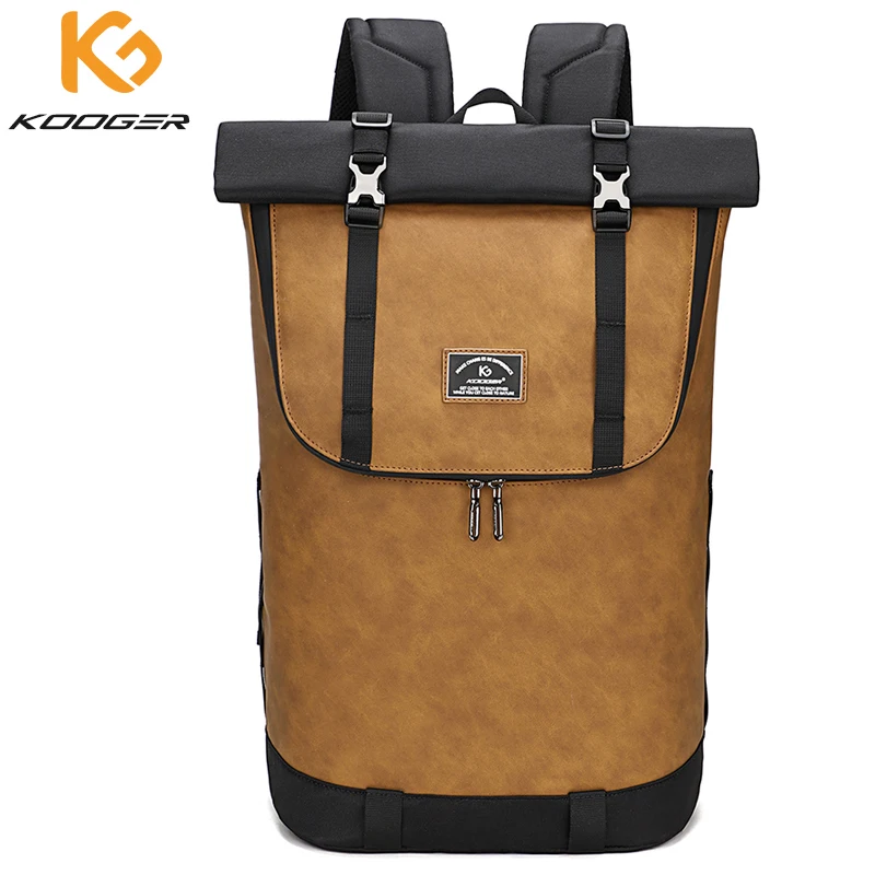 Laptop Backpack Women Men Roll Top Waterproof Travel Hiking