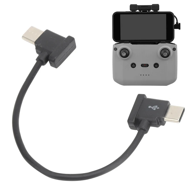 DJI Mavic Air 2/2 드론용 리모컨 데이터 케이블 Type?C to Type?C 데이터 케이블 드론 리모컨 케이블