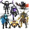 New Skibidi Toileted Giant Titan TVman Upgrade Speakerman Building Blocks Animation Figure Model Toys for Kid Ideas Gifts Xmas 6