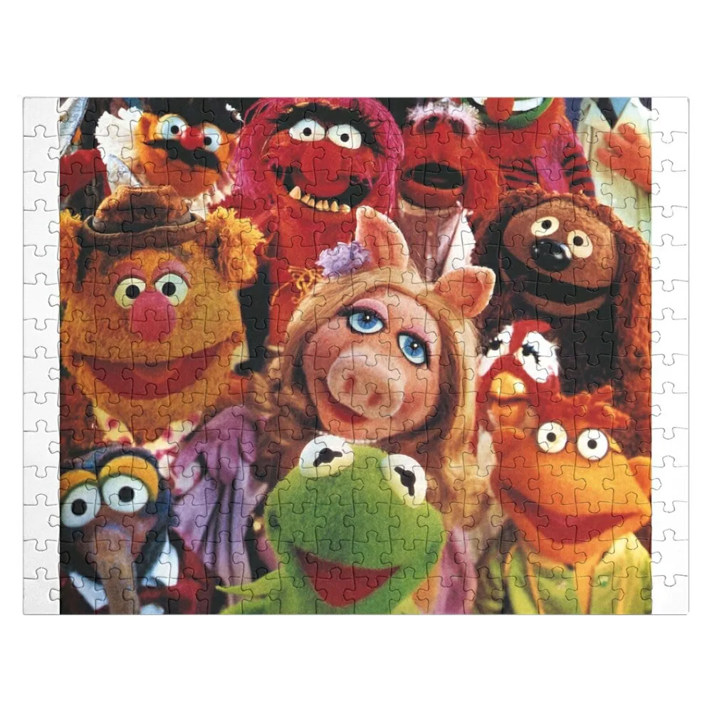 

Kermits And Crews Jigsaw Puzzle Customized Gifts For Kids Custom Kids Toy Wooden Decor Paintings Diorama Accessories