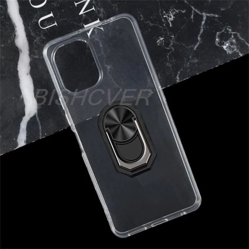iphone se clear case Magnet Phone Cases For UMIDIGI F3 SE Shockproof Cover On For UMIDIGI F3S Case With Ring Holder case for iphone se