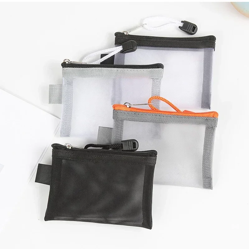 Pochette Portefeuille Compacte En Nylon Avec Fermeture éclair