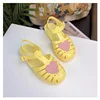 Mini Melissa Girl Brazi Summer Jelly Shoes Little Baby Toddler Fashion Love Heart Soft Sole Roma Sandals Kids Anti-Slip Valentin 4
