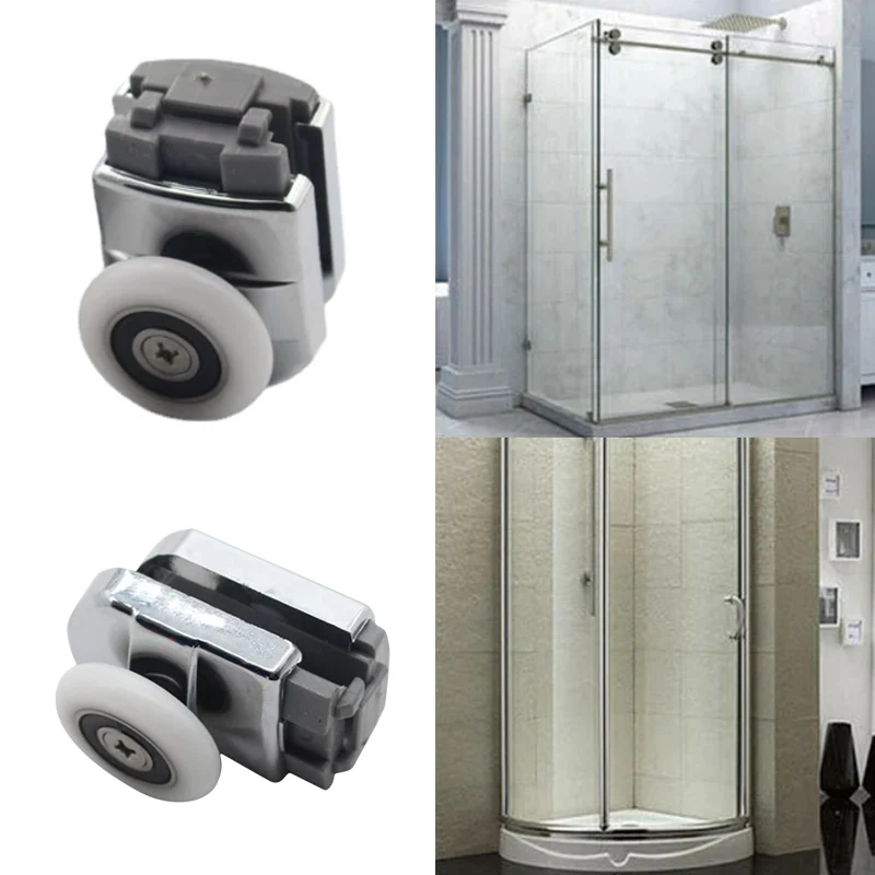 Shower Room Pulley Shower Door Rollers Sliding Door Roller Shower Room Rollers Sliding Door Pulley Bathroom Door Rollers Home Pulley Wheels Glass Sliding Aluminum Door Pulley Shower Room Cabin Replacement Doors Accessories
