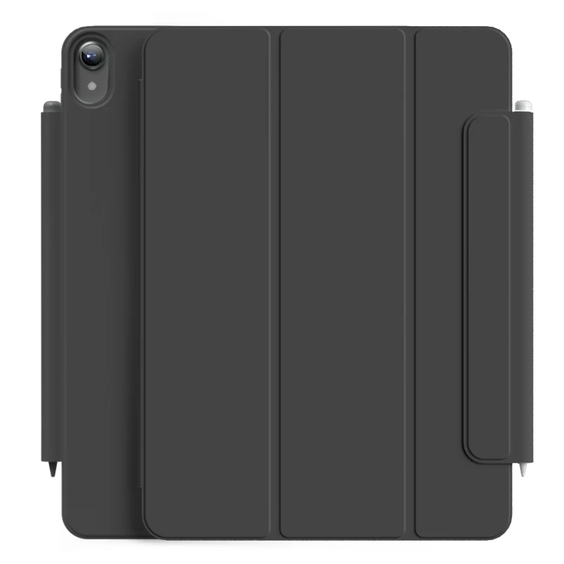 Powerful Magnetic Attachment Slim Trifold Stand Case