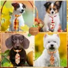 50/100PCS Small Dog Neckties For Dogs Fall Style Pet Dog Bowties Ties Dogs Pets Grooming Autumn Pet Supplies For Small Dogs 4