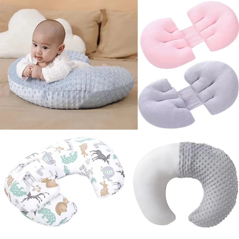 Newborn Nursing Pillow Breastfeeding Soft Cotton Pregnant Woman Bedroom Cushions Washable Breathable Waist Guard Feeding Pillow