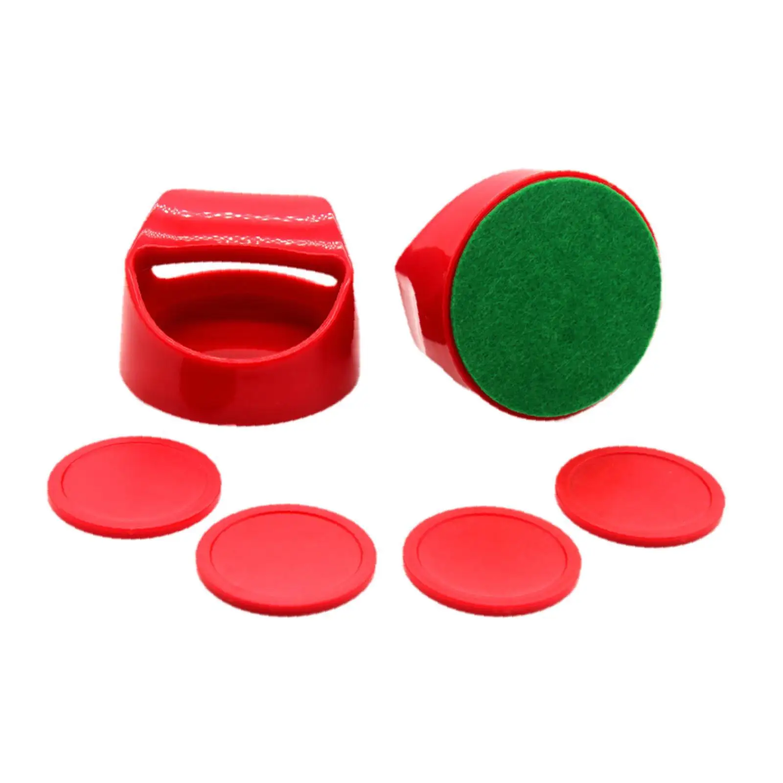 Air Hockey Pushers and Pucks Goal Handles Pushers for Game Birthday Adults