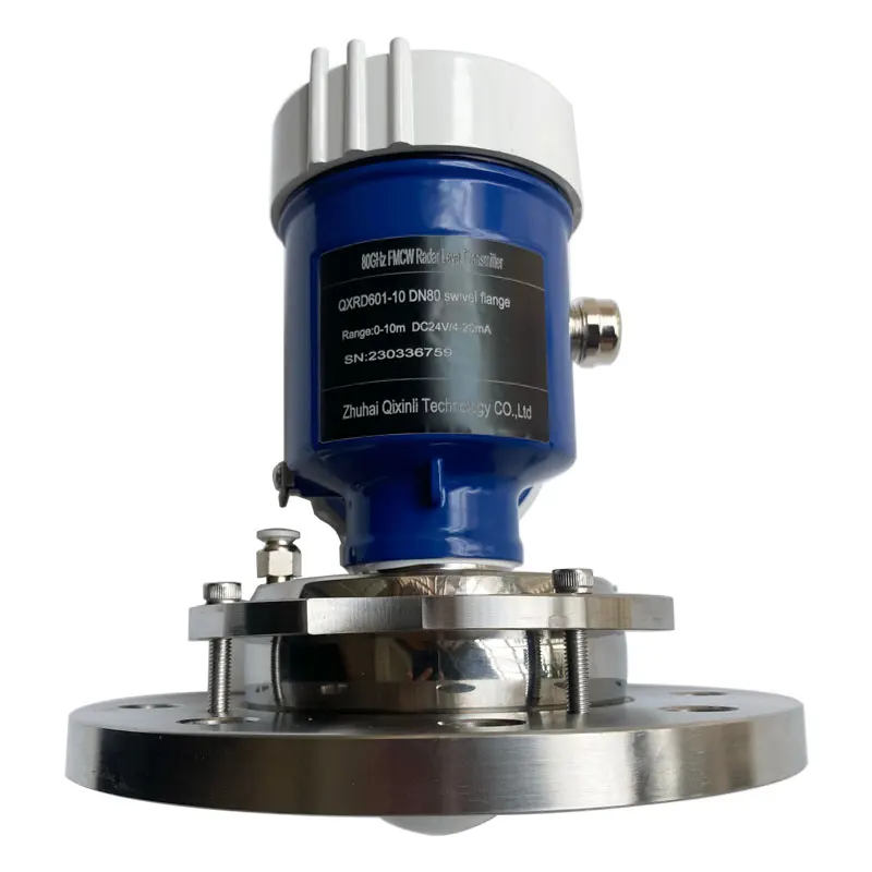 

FMCW 80 GHZ Radar Meter Level measuring tool tank liquid water transmisor de nivel de radar cement silo Sensor Transmitter 80G