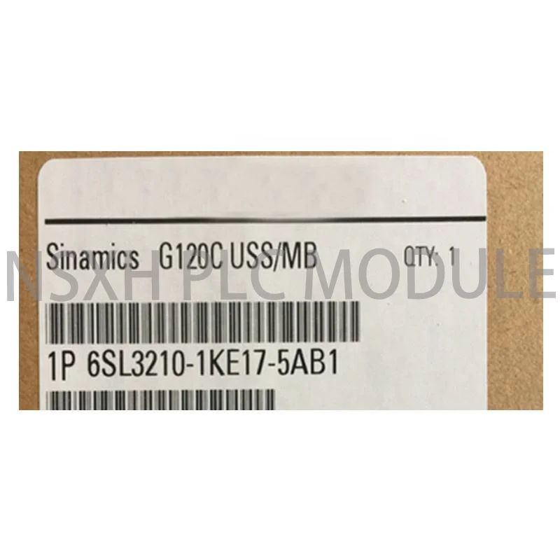 

Новый оригинальный продукт, преобразователь частоты G120C 6SL3210-1KE17-5AB1