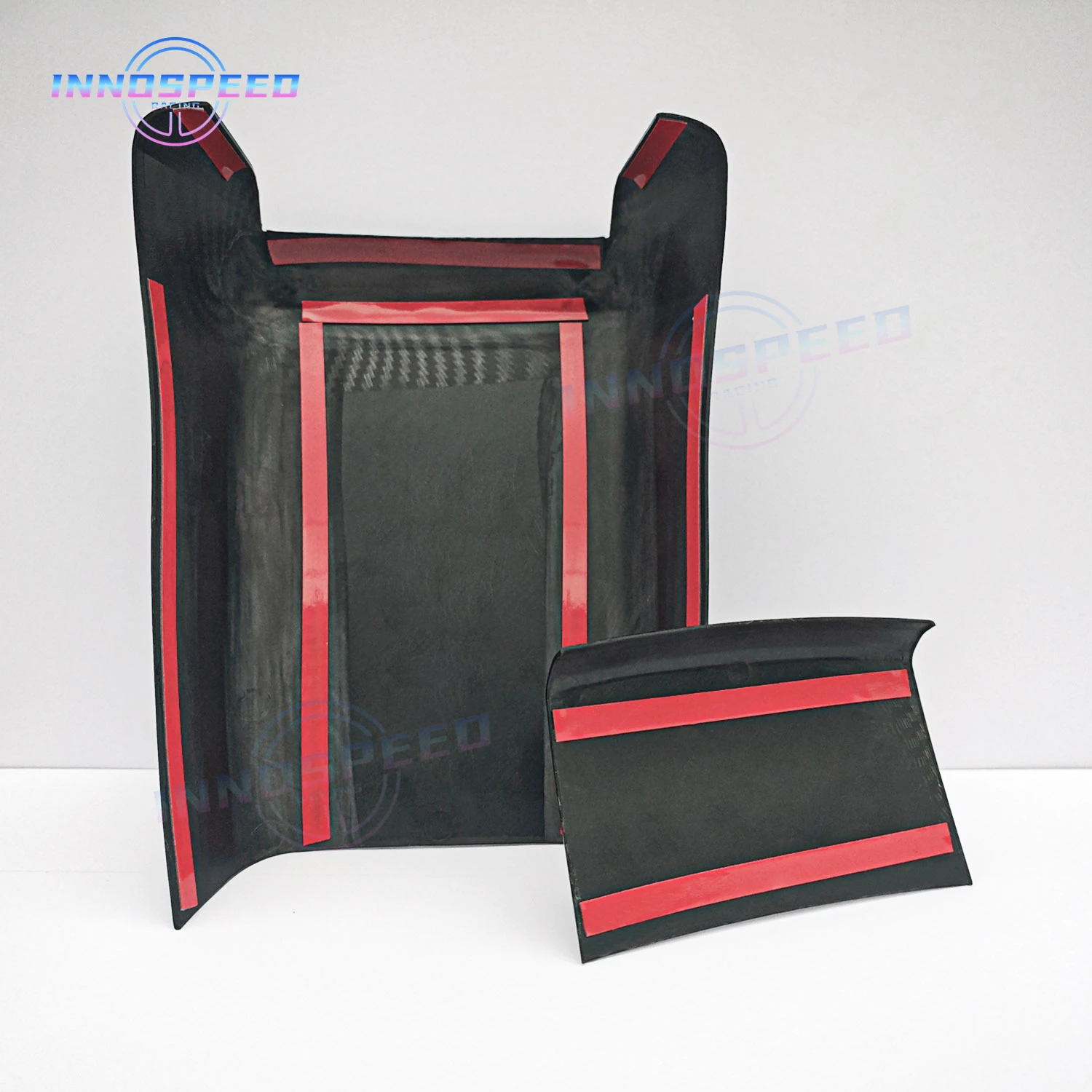 JDM 카본 자동차 중앙 팔걸이 박스 커버, 보호 팔걸이 박스, 안티 킥 플레이트, 혼다 시빅 10 2016-2020 자동차 액세서리