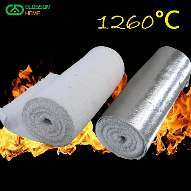 Thermal Insulation Cotton Sound Insulation Fireproof High Temperature  Resistant Aluminum Silicate Fiber Blanket Ceramic Fiber - AliExpress