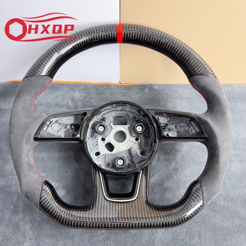 

carbon fiber Steering wheel fusca for Audi RS3 RS4 RS5 A3 A4 A5 S3 S4 S5 car steering wheel