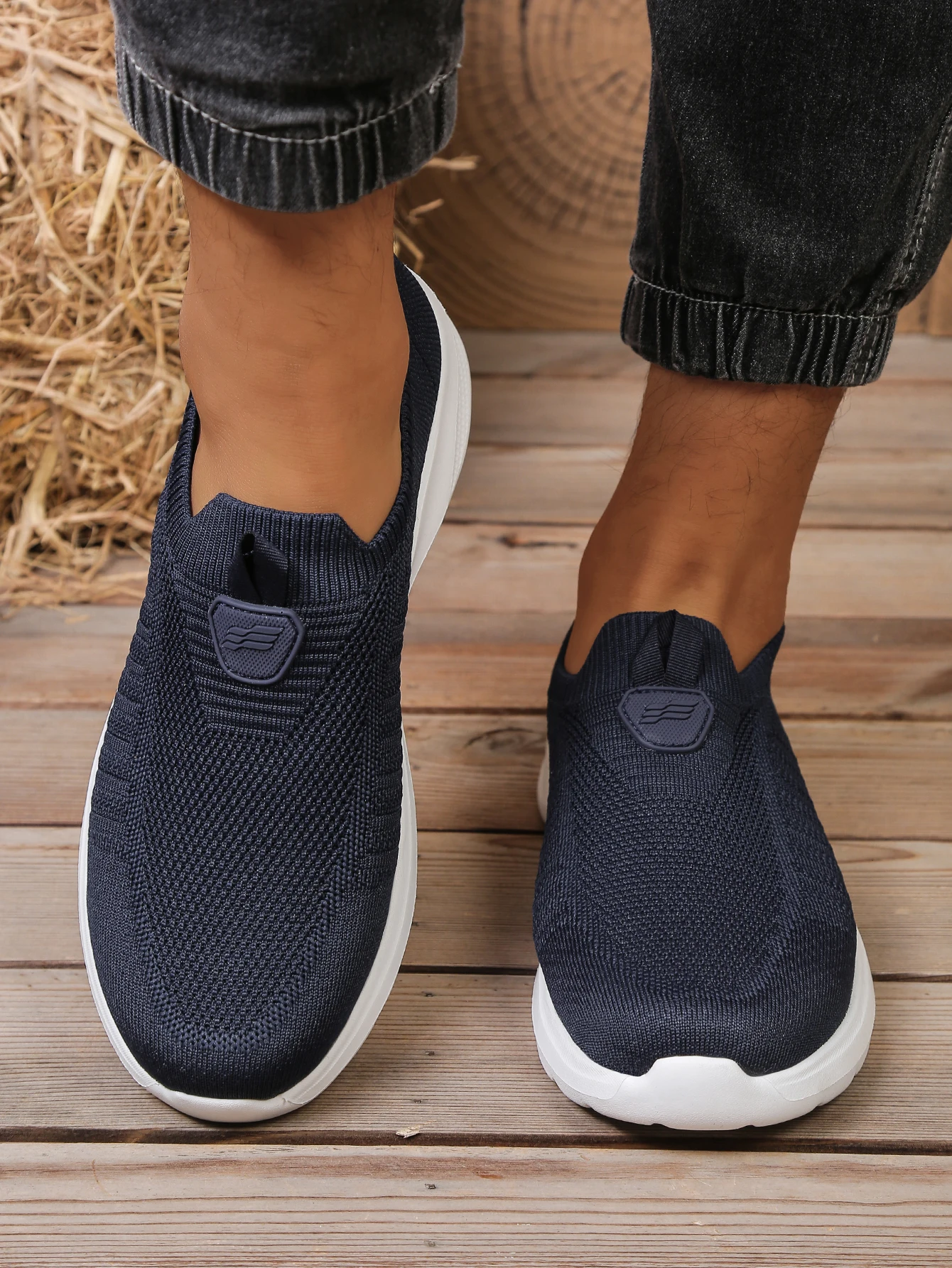 Men's Lightweight Eva Running Shoes Comfortable Casual Footwear_voghion.com